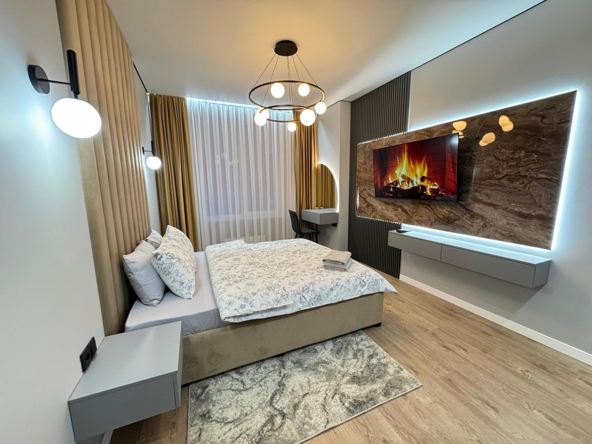 Two Bedroom Apartment In The Center, With Parking, Address Avram Iancu 32 Kišiněv Exteriér fotografie